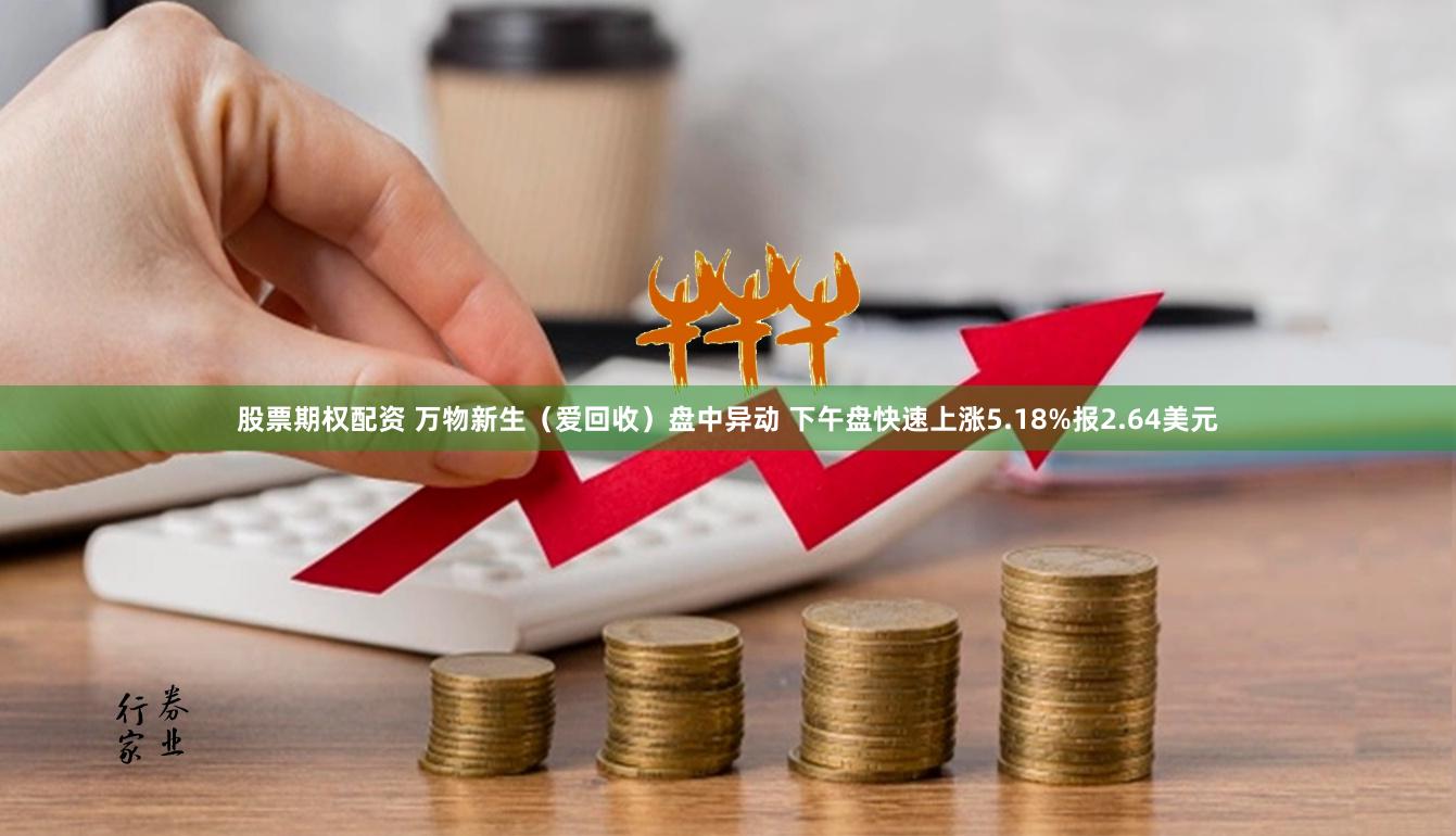 股票期权配资 万物新生（爱回收）盘中异动 下午盘快速上涨5.18%报2.64美元